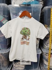 Vtg Club House Shirt For Kids Only Youth Side 10-12 Kidore Theme Light Wear A359