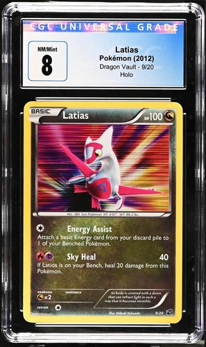 Latias graded CGC 8 for sale on eBay