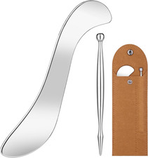 Stainless Steel Muscle Scraper Tool  Acupressure Pen Kit, Body Gua Sha Tool for