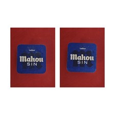 Laiker Mahou Sin blaues Viereck Brauerei Bierdeckel Bier