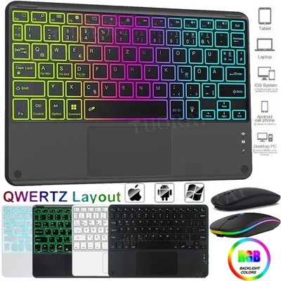 Bluetooth Touchpad Tastatur für  Doogee Tab E3 T40 T30S T30SE U11 Pro G6/G6+ 11