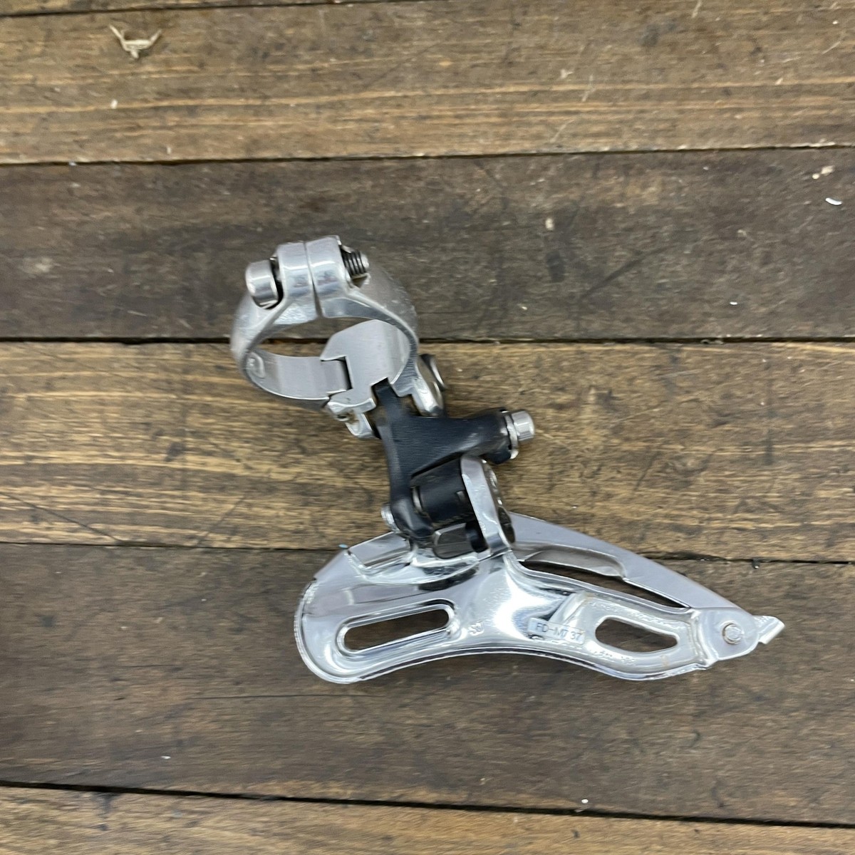 パーツ Shimano DEORE XT FD-M737 MTB ATB Vintage Shimano Deore XT FD-M737 Front Derailleur 34.9mm