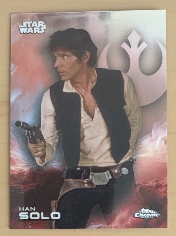 2025 Topps Chrome Star Wars Han Solo #58 | eBay
