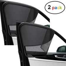 2pcs Car Privacy Sun Shade Magnetic Double Layer Front Side Window Curtain Cover 2pcs Car Privacy Sun Shade Magnetic Double Layer Front Side Window Curtain Cover