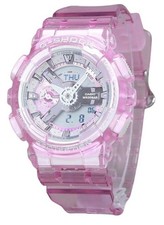 Casio G-Shock Multicolor Dial Quartz Sports 200M Ladies Watch GMA-S110VW-4A