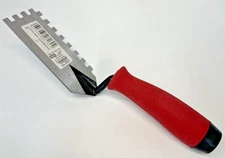 Marshalltown QLT  1/4" x 1/4" Square Notched Margin Trowel Stainless Steel