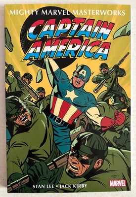 Mighty Marvel Masterworks CAPTAIN AMERICA TPB Vol 1 Lee Kirby Romita Sr 2022 NM 