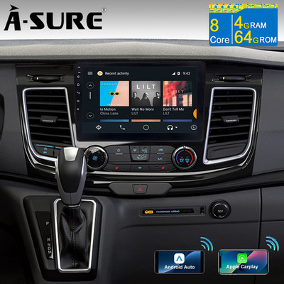 4+64GB Android 14 Carplay Autoradio Für 2 Din Ford Transit Custom 2018-2022 DSP
