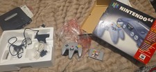 Nintendo 64 N64 Console BOXED With Game