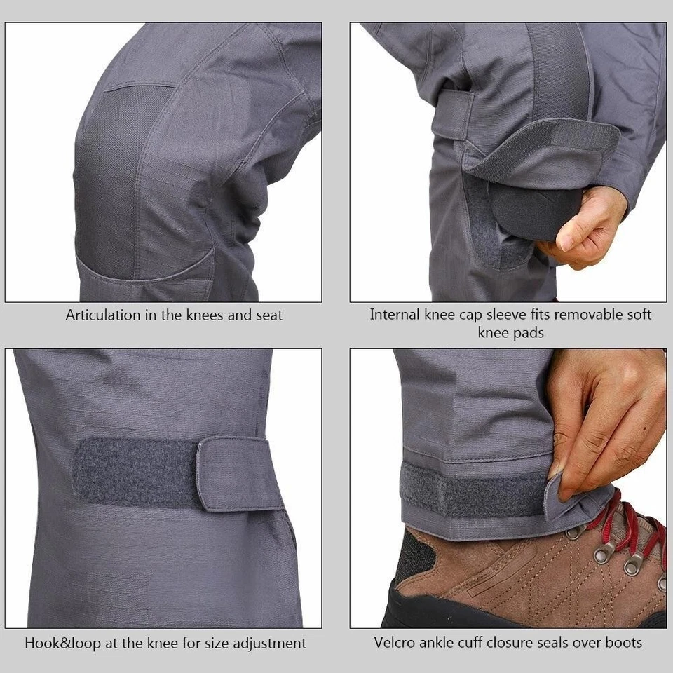 Pantalón de Combate Emerson ARC Leaf Pantalones AR Battlefield Pantalones y Rodillera Foto 2 de 4