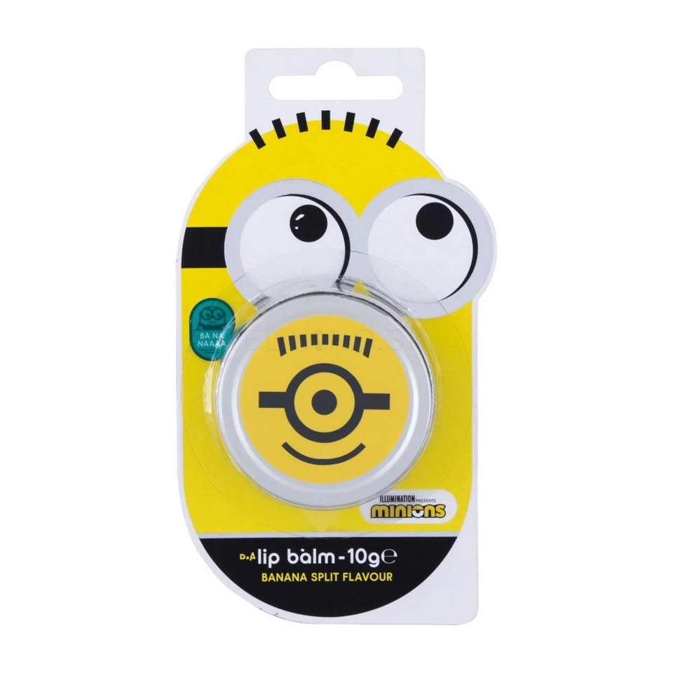 MINIONS 2 x Lip Balm with banana flavor for children 10 g shade Banana