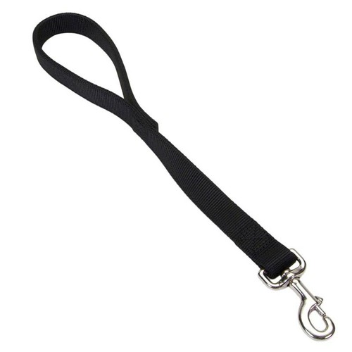 "Correa de control de perro corta extra fuerte de plomo de tráfico mango doble de nailon 1"" x 24" - Imagen 3 de 10