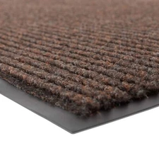 Notrax Brush Step Entrance Mat, for Home or Office, 4' X 8' Brown