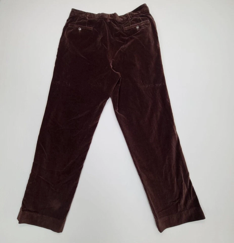 Pantalones de vestir Claiborne para hombre 38 marrón chino caqui cómodos informales para hombre Foto 2 de 4