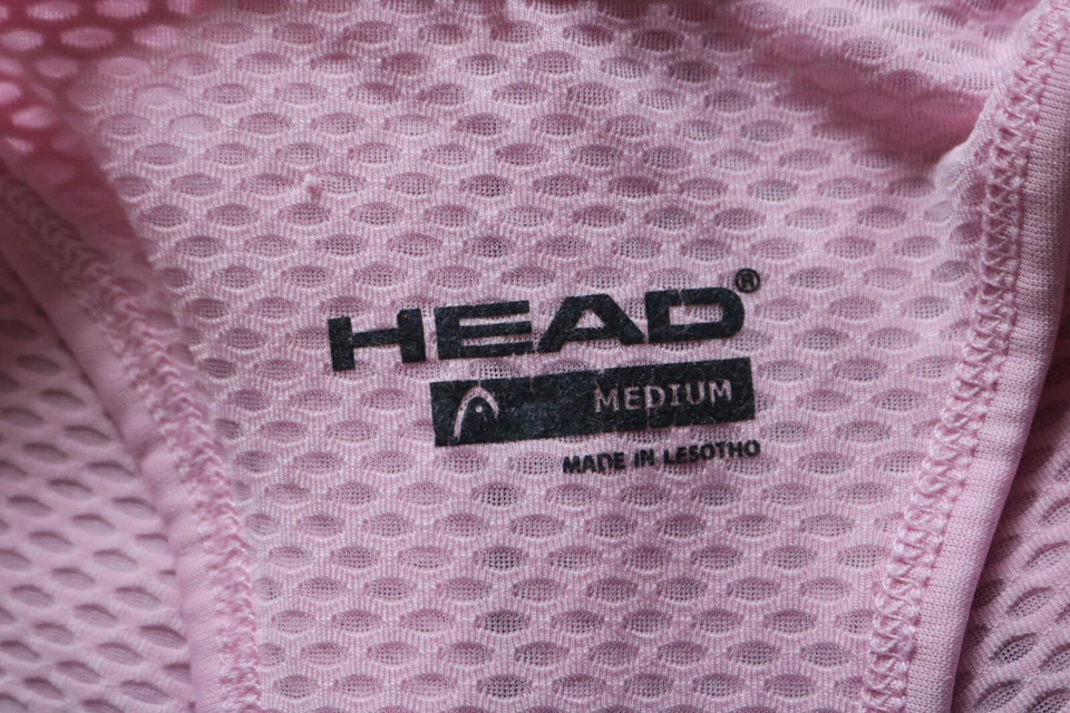 Camiseta sin mangas Head para mujer rosa deportiva fitness talla M mediana Foto 3 de 4