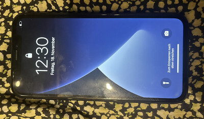Apple iPhone XR - 64GB - Schwarz (Ohne Simlock) A2105 (GSM)