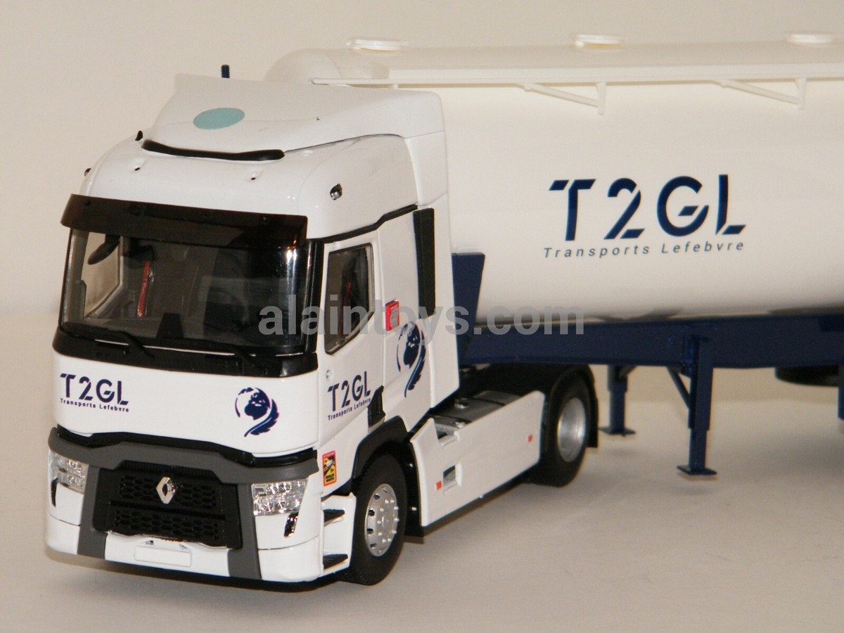 RENAULT T 2021 CITERNE PULVÉE TRANSPORTS T2GL ELIGOR 1/43 Réf 118130