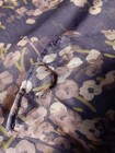 Magnetic Neck Scarf Cowl purple floral — photo 3