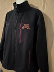 Columbia Minnesota Gophers Jacket Men's Medium Black Softshell — photo 4