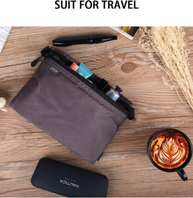 gox travel toiletry bag Gonex Nylon Hangable for Air Travel GOX TRAVEL Water GOX Small Travel Toiletry Bag,