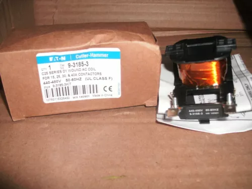 EATON CUTLER HAMMER 9-3185-3 440-480V C25 D1 COIL - 2 AVAILABLE