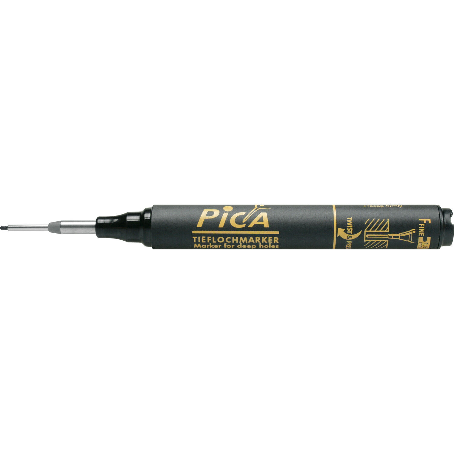 Pica 150 Tieflochmarker (Bohrlochmarker) Markierstift Strichbreite 1,5mm