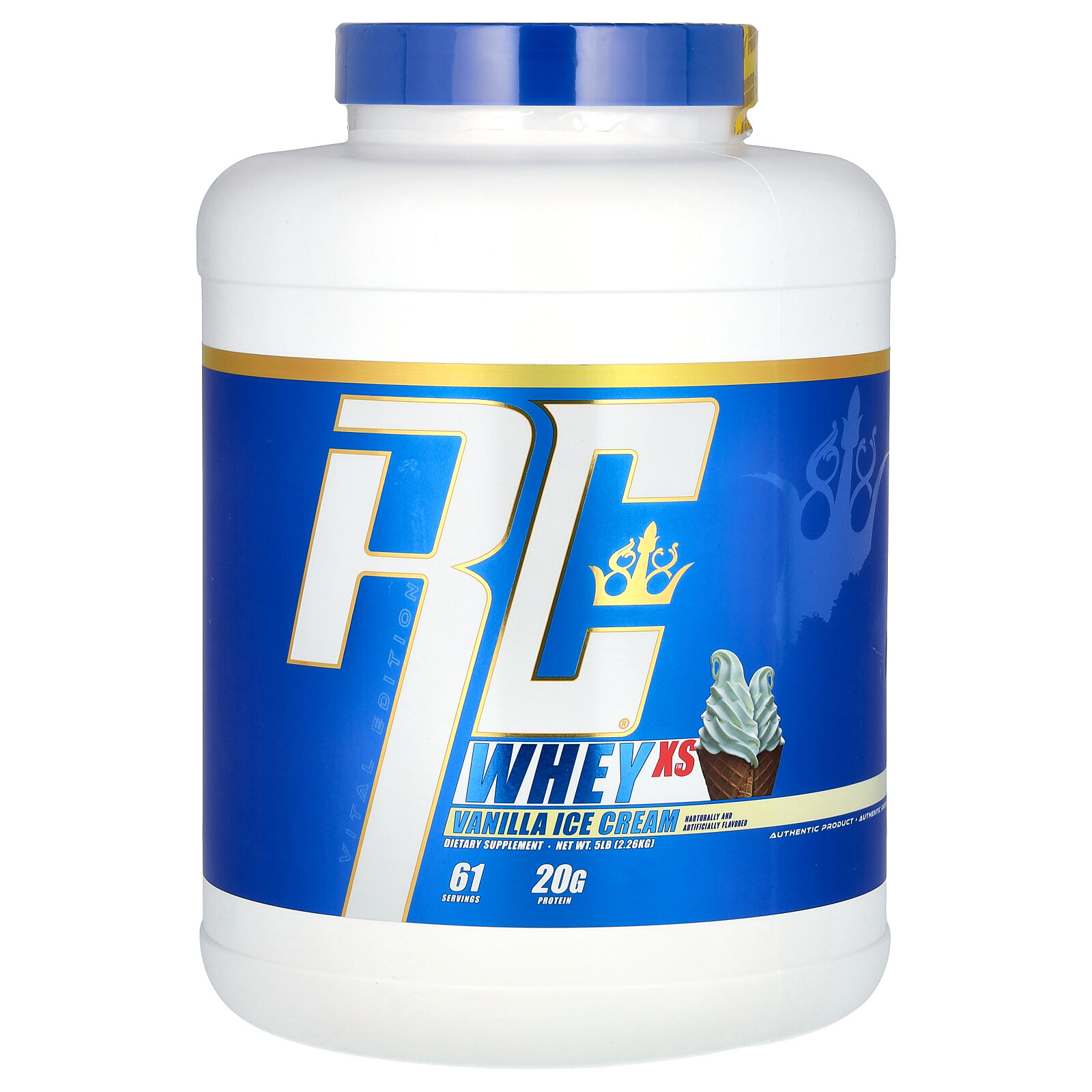 Vital Edition Whey XS Ванильное мороженое 5 фунтов 226 кг 11190₽