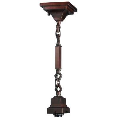 Meyda Lighting 18.5'H Bungalow 1 Lt Pendant Hardware - 28125