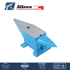 44Lb Blue Double Angle Steel Anvil Blacksmith for Sale Forge Tool and Equipment
