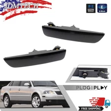 For 01-05 VW Passat B5.5 Smoke Front or Rear Side Marker Parking Lights Housings