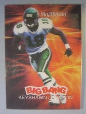 *Rare* 1996 SkyBox SkyMotion Big Bang #7 Keyshawn Johnson RC 