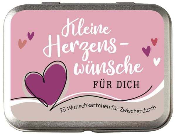 Kleine Herzenswünsche für dich 25 Wunschkärtchen für zwischendurch