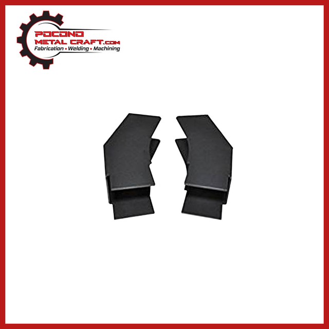 Set Rear Horn Frame Plate Rust Repair Bumper 19972006 Jeep Wrangler