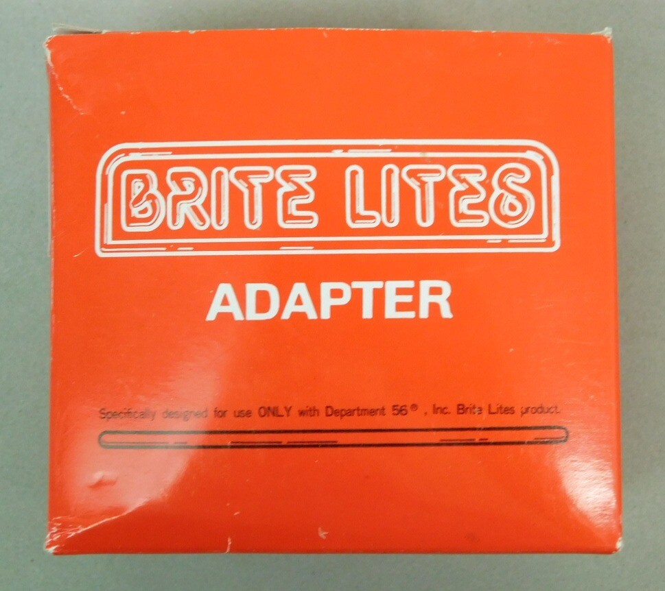 Department 56 52256 Brite Lites Adapter 734409025615| eBay