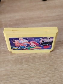 NES FAMICOM ARIEL THE LITTLE MERMAID JAPANESE VERSION GAME ONLY USED CONDITION