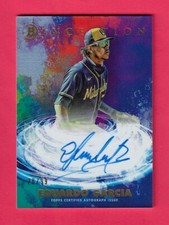 EDUARDO GARCIA 2021 Bowman Inception Primordial Prospect AUTO BLUE /99 PPA-EG
