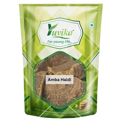 Amba Haldi - Jangli Haldi - Curcuma Aromatica - Wild Turmeric Herbs Whole