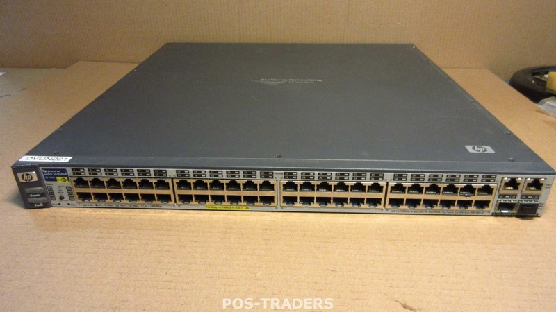 HP J8165A 2650-PWR ProCurve 48-Port 10/100 PoE Network Managed Switch + 2x SFP