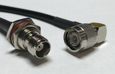 TNC Male Angle to TNC Female RFC195 Coaxial Cable Pick Your Length HAM WIFI USA