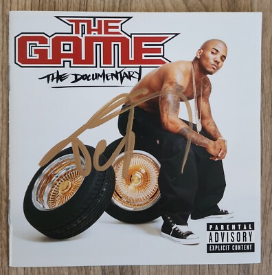 The GAME Signed The Documentary CD Booklet Rap West Coast LEGEND