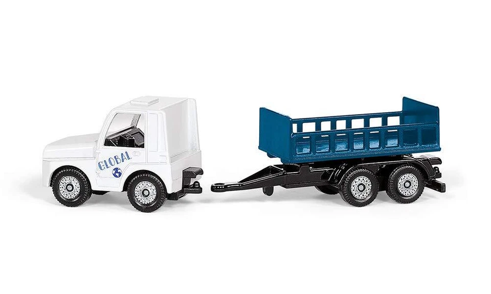 6312 Flughafenset Metall/Kunststoff Weiß Inkl. Verkehrsflugzeug Catering-Fahr... - Bild 3 von 4