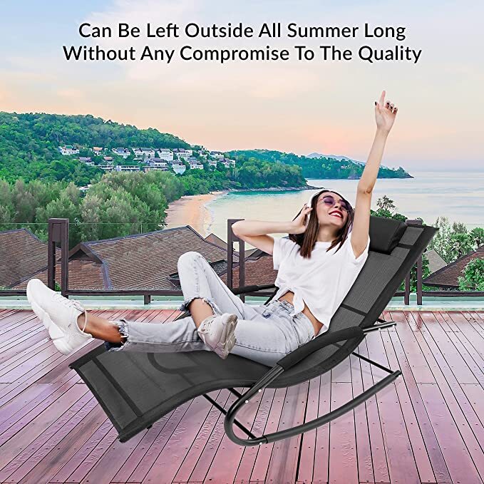 Morrisons Garden Rocking Chair Beautiful Metal Build Delivery