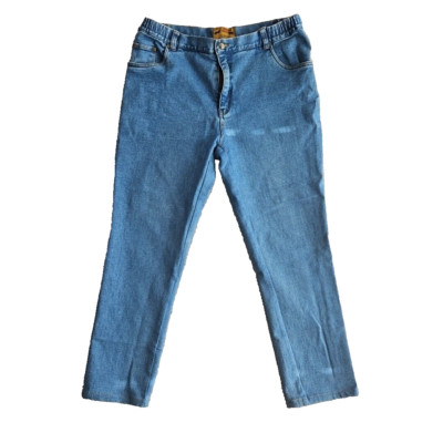 Ross Thompson Jeans Men's Size 40WX30L Light Wash Denim Pants Straight Cut