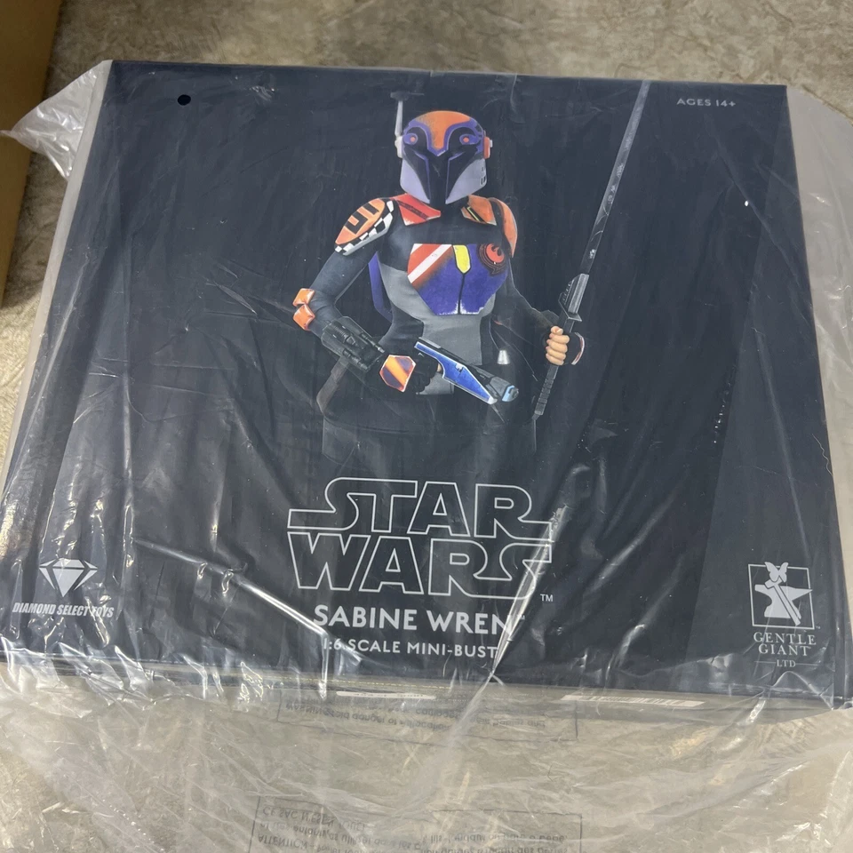 🔥 Star Wars: Rebels - Sabine Wren Escala 1/6 Mini Busto Suave Gigante Ahsoka Nuevo en Caja Foto 2 de 4