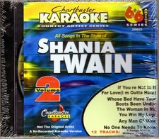 Chartbuster Karaoke CD G Country Artist Series - CB20433 Vol. 2 Shania Twain