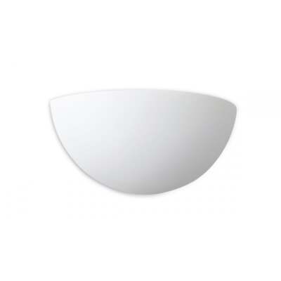 Firstlight 8318 - Curve White Plaster Wandleuchte, 200 mm, G9 33 W max