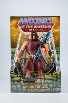 PRETERNIA DISGUISE HE-MAN MISB MOTUC He-Man Skeletor Masters of the Universe