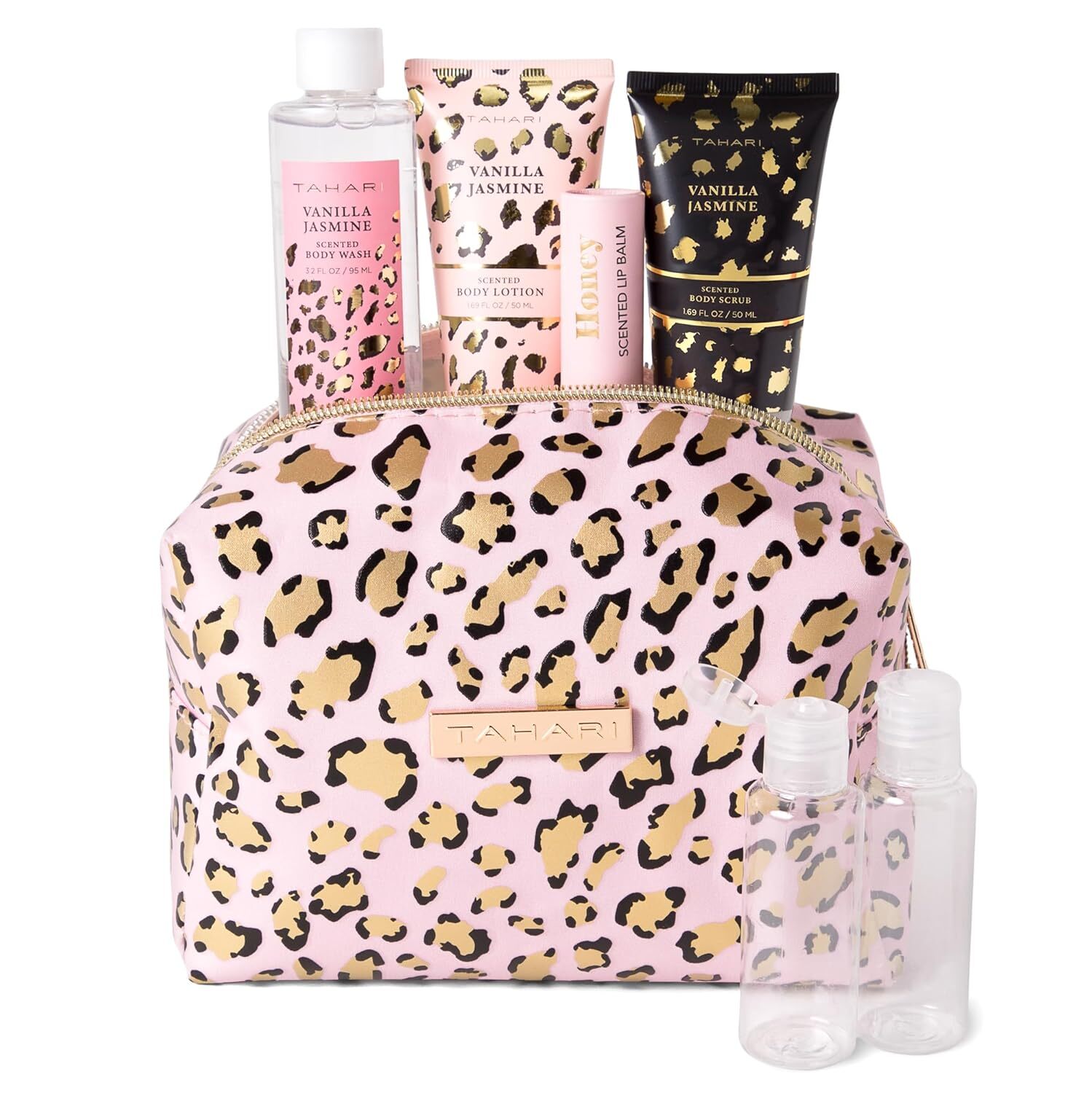 Tahari Spa Gift Set for Women, Vanilla Jasmine Spa Set, Bath Kit for Women Gift