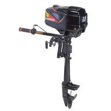 2 Stroke 3.6HP Heavy Duty Outboard Motor Boat...