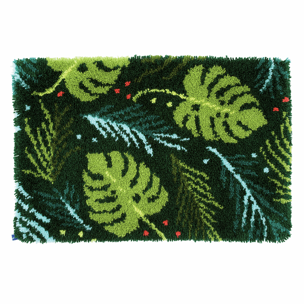 Vervaco Latch Hook Rug Latch Hook, Cotton, multicoloured, 70 x 45 x 0.3 cm - Image 2